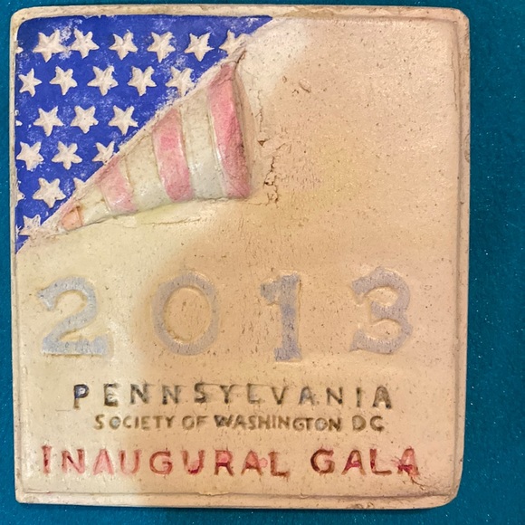 Extremely rare 2013 57th Presidential Inaugural Gala keepsake - Picture 1 of 4